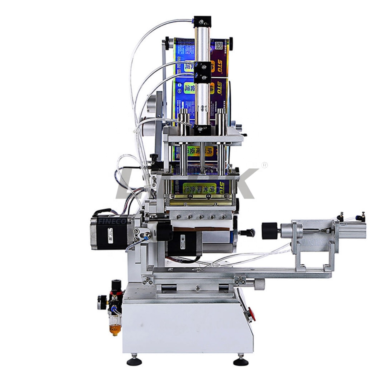 Label Sticker Round - 粘着ステッカーラベル貼り機 丸型/角型 ビールグラス/水筒ラベラー ラベリングマシン
