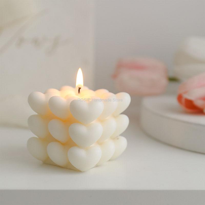 愛のためのシリコーン型,石鹸,手作り,誕生日パーティーのため - Candle Making Party のレビューと価格