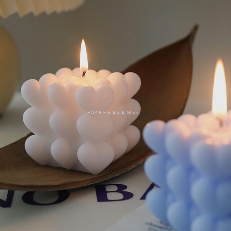 愛のためのシリコーン型,石鹸,手作り,誕生日パーティーのため - Candle Making Party のレビューと価格