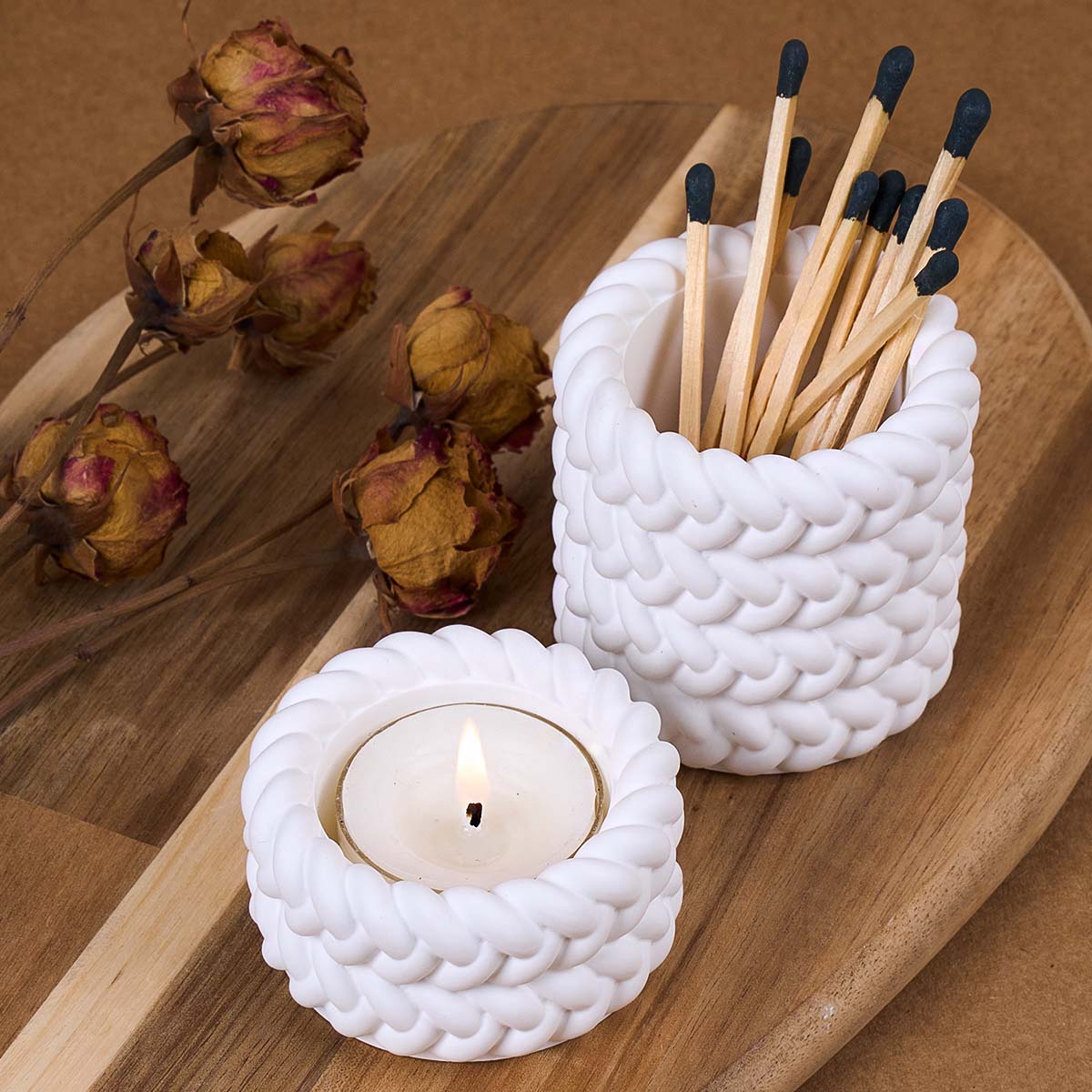 1/2/3/4階層麻縄キャンドルジャー シリコンモールド D - Candle Making Jug のレビューと価格