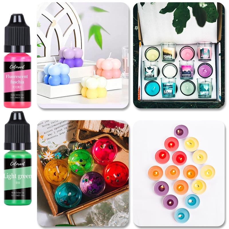 30 色キャンドル染料顔料アロマセラピー液体着色剤顔料 DI - Candle Dye Chip のレビューと価格