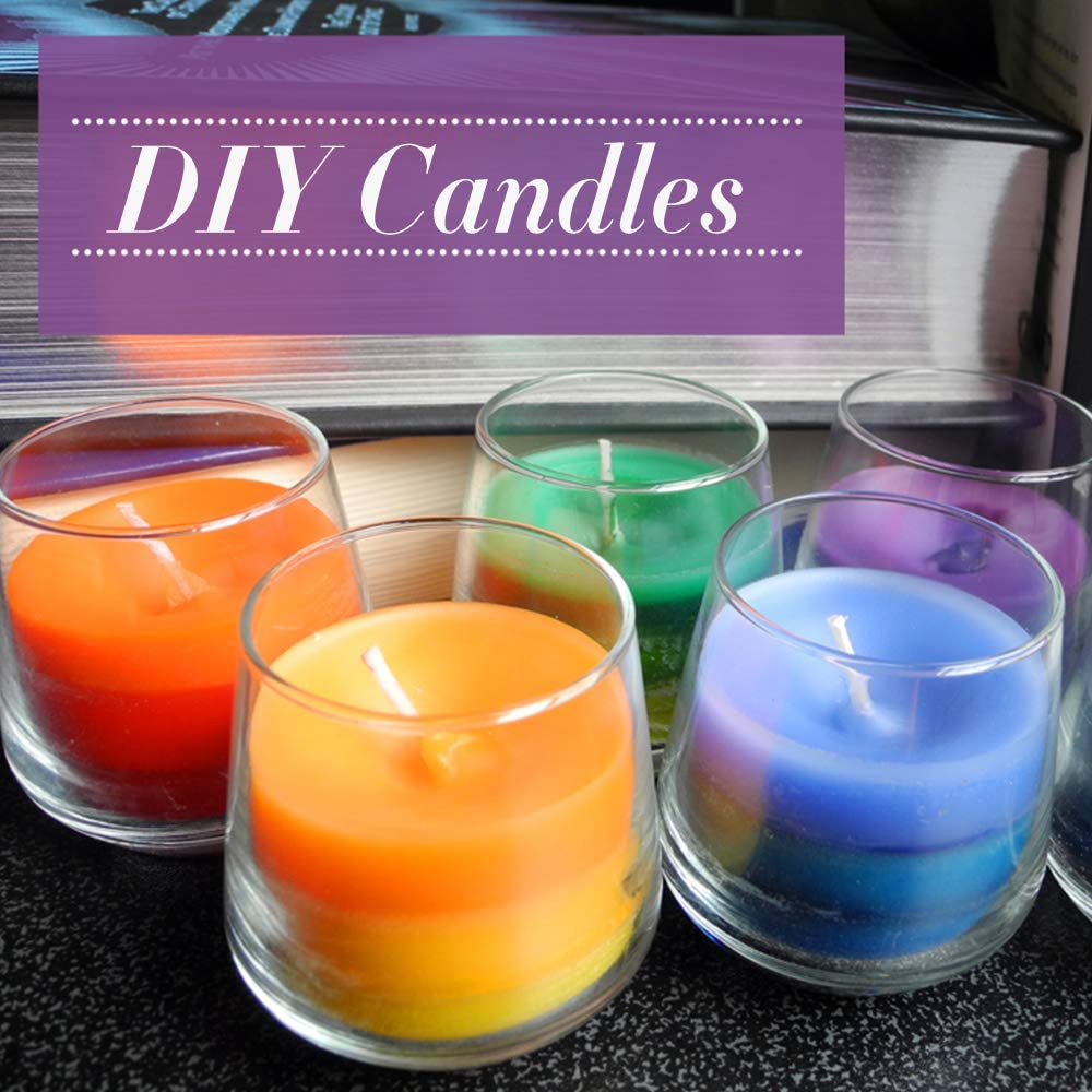 34 色/セットキャンドル染料チップ DIY キャンドルワッ - Candle Dye Chip のレビューと価格