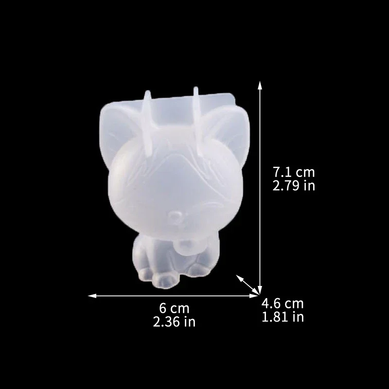 3D 幾何学的なシリコーンユニコーン猫鹿クマ型ソープキャンド - Candle Making Ideas のレビューと価格