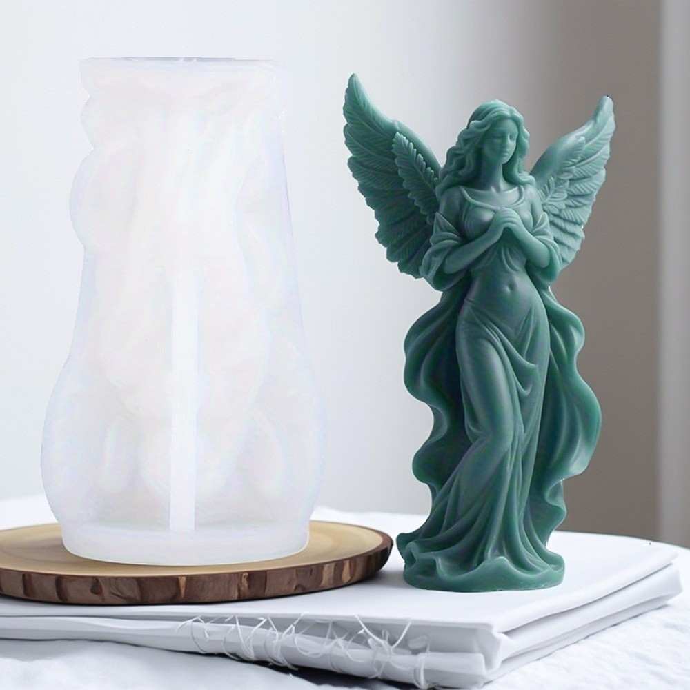 新しいシリコン製アロマキャンドルモールド 3Dゴシックスタイ - Candle Making Supplies Wholesale のレビューと価格