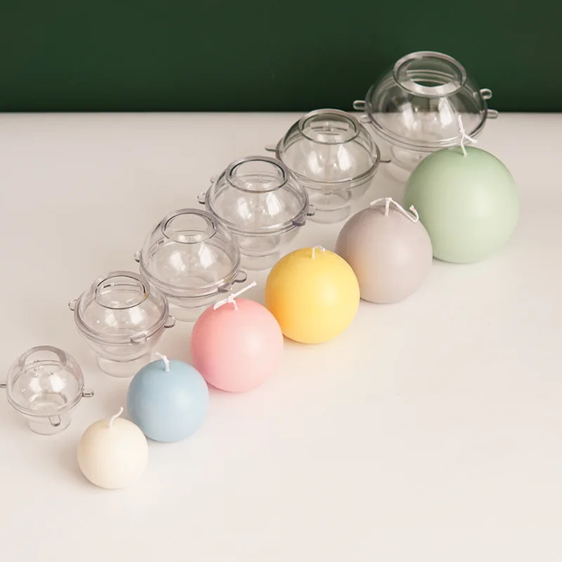 5-8 センチメートル球状キャンドルプラスチック金型家の装飾 - Candle Making Party のレビューと価格