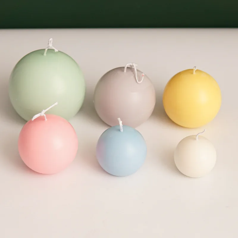 5-8 センチメートル球状キャンドルプラスチック金型家の装飾 - Candle Making Party のレビューと価格