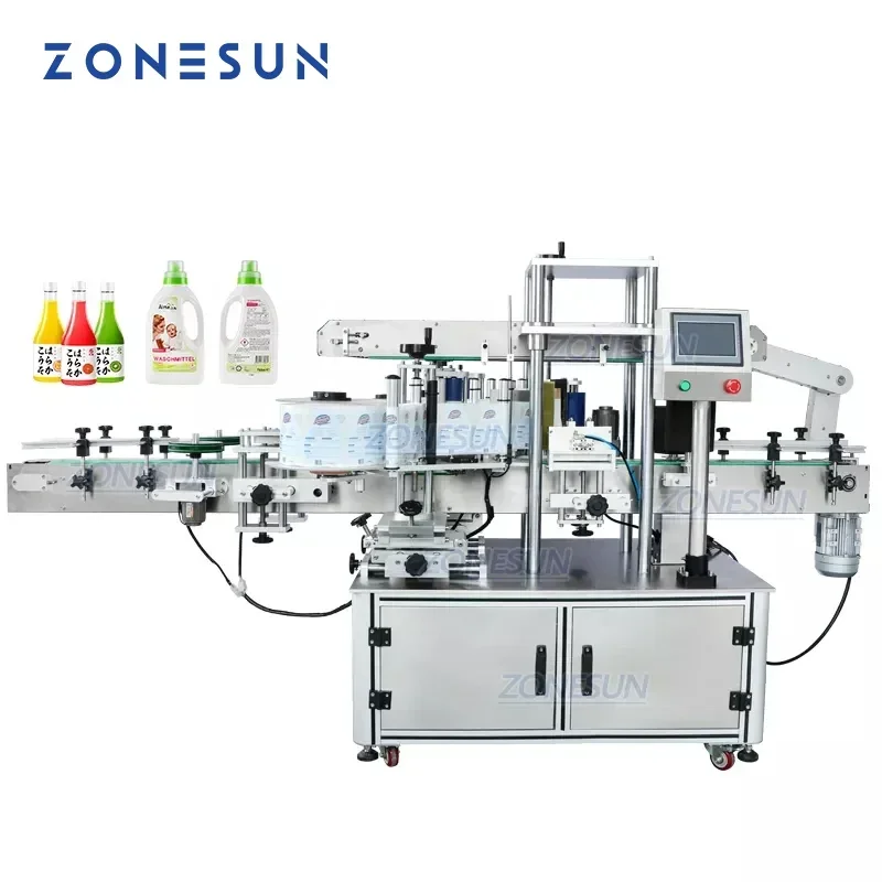 ZONESUN ZS-TB300Z 両用自動ボトルラベリング - Label Sticker Round のレビューと価格