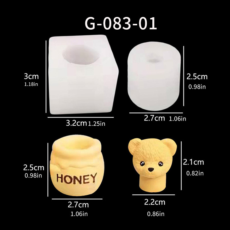 1個、テディベアアロマセラピーキャンドル、愚かなクマ型、手作 - Candle Making Jug のレビューと価格