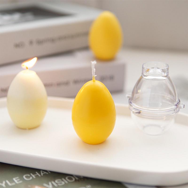 プラスチック製の卵形の3Dキャンドル型,イースターエッグ型, - Candle Making Supplies Wholesale のレビューと価格