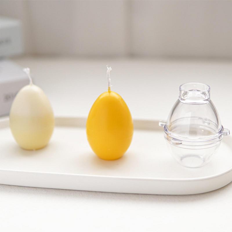 プラスチック製の卵形の3Dキャンドル型,イースターエッグ型, - Candle Making Supplies Wholesale のレビューと価格