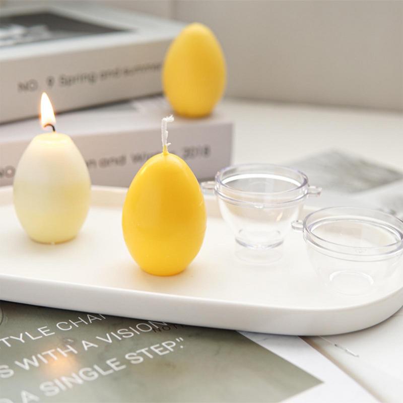 プラスチック製の卵形の3Dキャンドル型,イースターエッグ型, - Candle Making Supplies Wholesale のレビューと価格