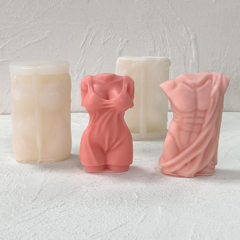 高温に耐え、食品グレードの女性男性人体型フレグランスキャンド - Candle Making Jug のレビューと価格