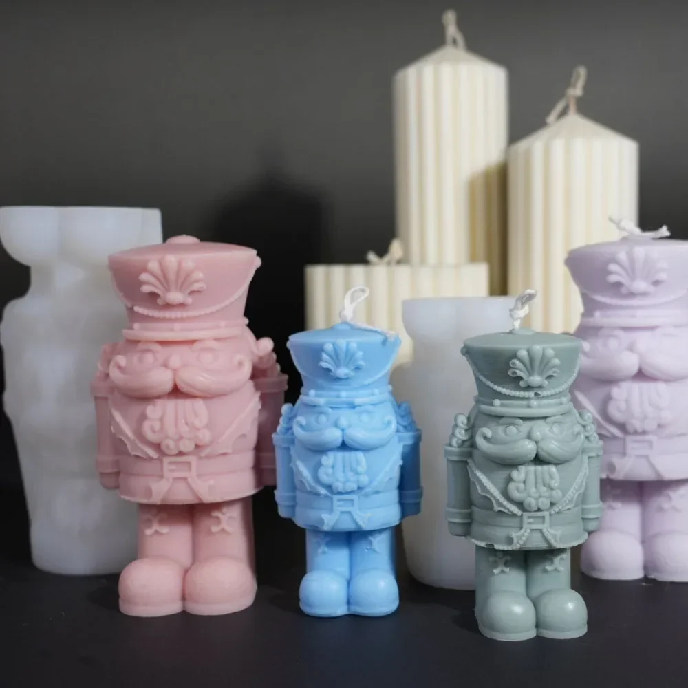 クルミの兵士のシリコーンの香りのキャンドル型,日曜大工,脂肪 - Candle Making Fat のレビューと価格