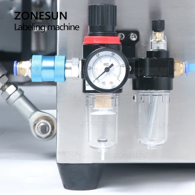 ZONESUN TB-500A 自動両面ラベル貼り機、瓶、水 - Label Sticker Round のレビューと価格